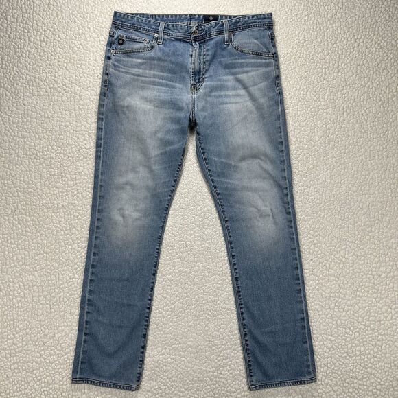 AG Adriano Goldschmied The Graduate Jeans Men's 36x34 Actual 35x31 Casual Grunge - Picture 2 of 10